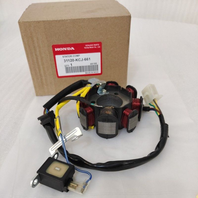 COD Spol spul spoll Spull assy Stator Assy Comp Honda Tiger lama Tiger new Revo ORIGINAL India ASLI 