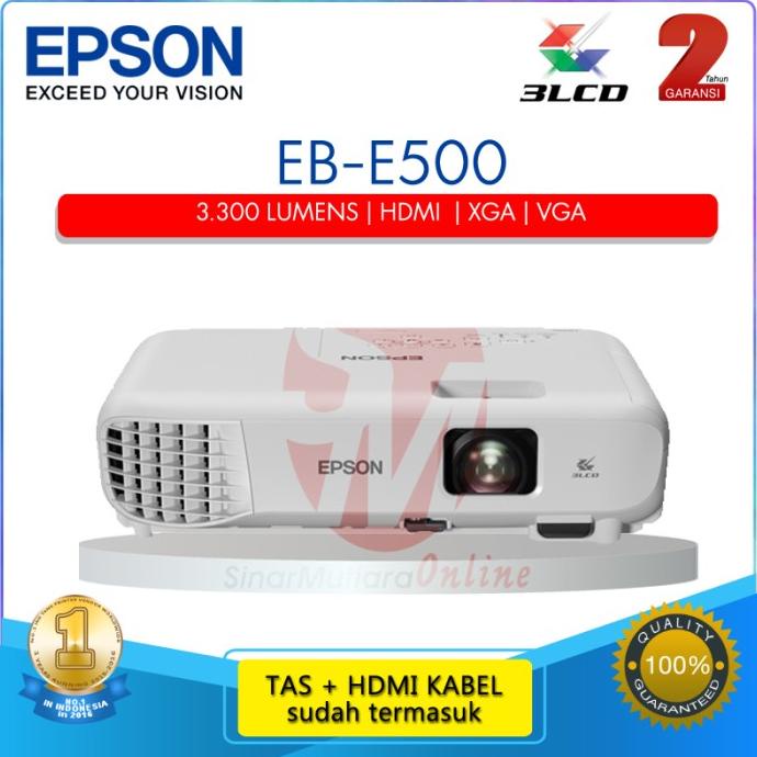 Projector Epson EB E500