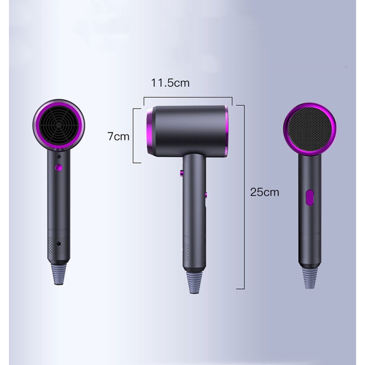 Hair dryer 800W professional perawatan salon alat pengering rambut mini hair dryer low watt mini hair dryer dyson ion Perjalanan