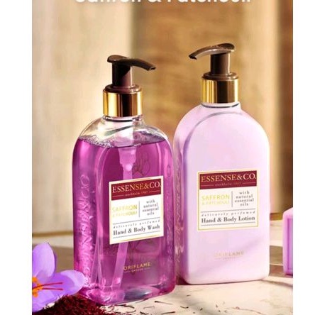 ESSENSE&amp;CO.Saffron &amp; Patchouli Hand &amp; Body Lotion/Hand&amp;Body Wash