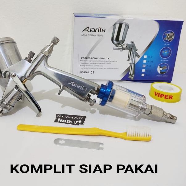 SPRAY GUN SPRAYGUN AUARITA F3 ORIGINAL 1000%