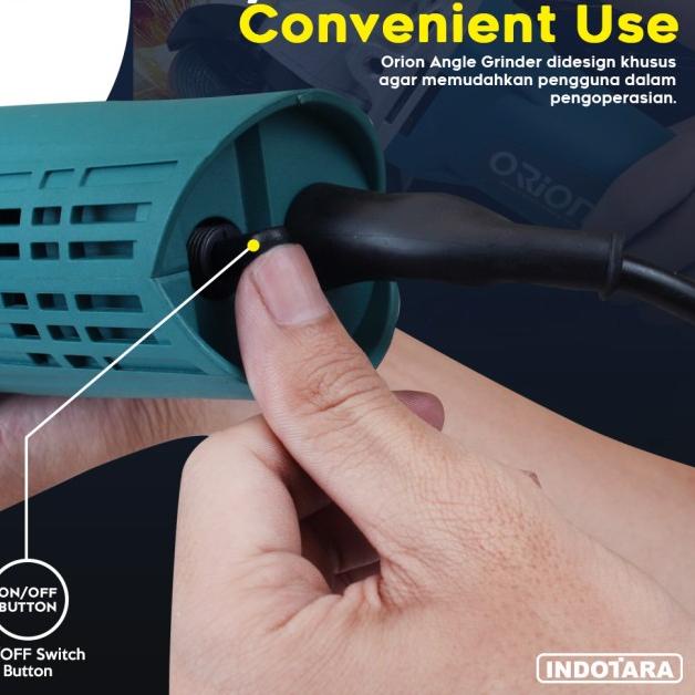 Mesin Gerinda Tangan / Angle Grinder Orion - HG9523
