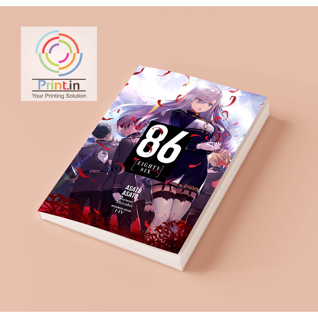 Notebook Anime 86 Eighty Six Motif 4 Softcover