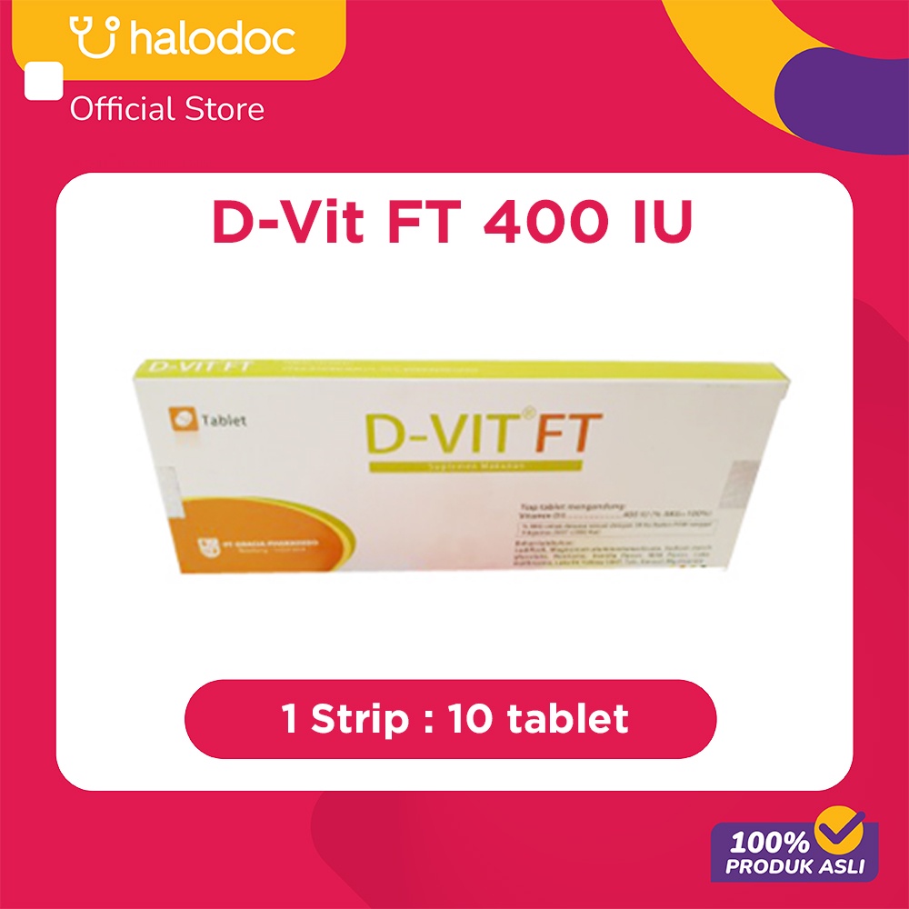 D-Vit FT 400 IU 10 Tablet