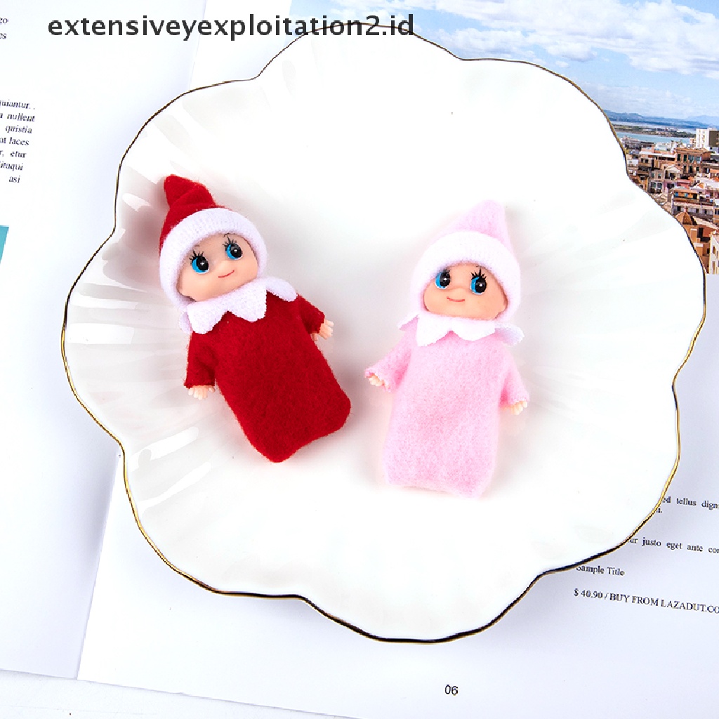 Mainan Boneka Bayi Elf Ukuran 8cm Untuk Aksesoris Rumah Boneka