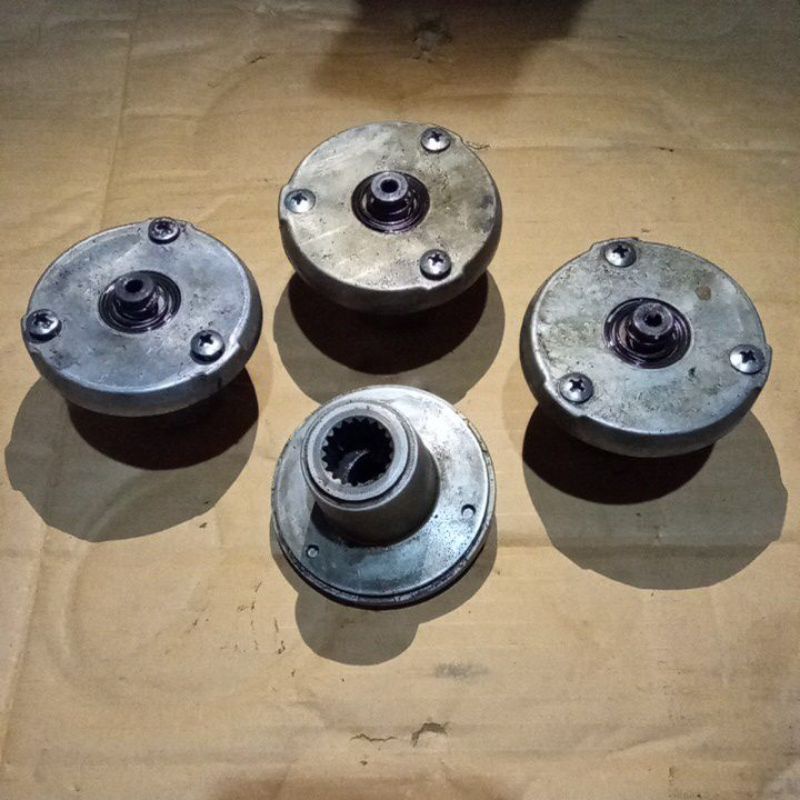 rotor oli saringan oli pompa ol  gl megapro tiger ori copotan motor
