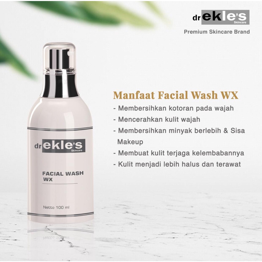 Dr Ekles Skincare-Facial Wash WX Dr Ekles Skincare
