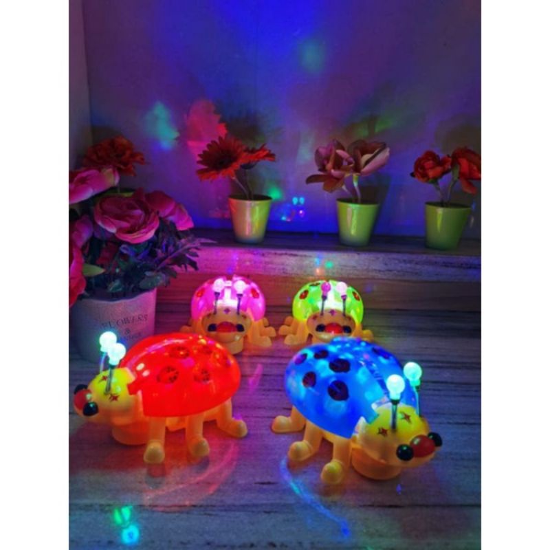 Mainan Animal box Kumbang Dinosaurus Dragon Full Musik dan Lampu Warna Warni