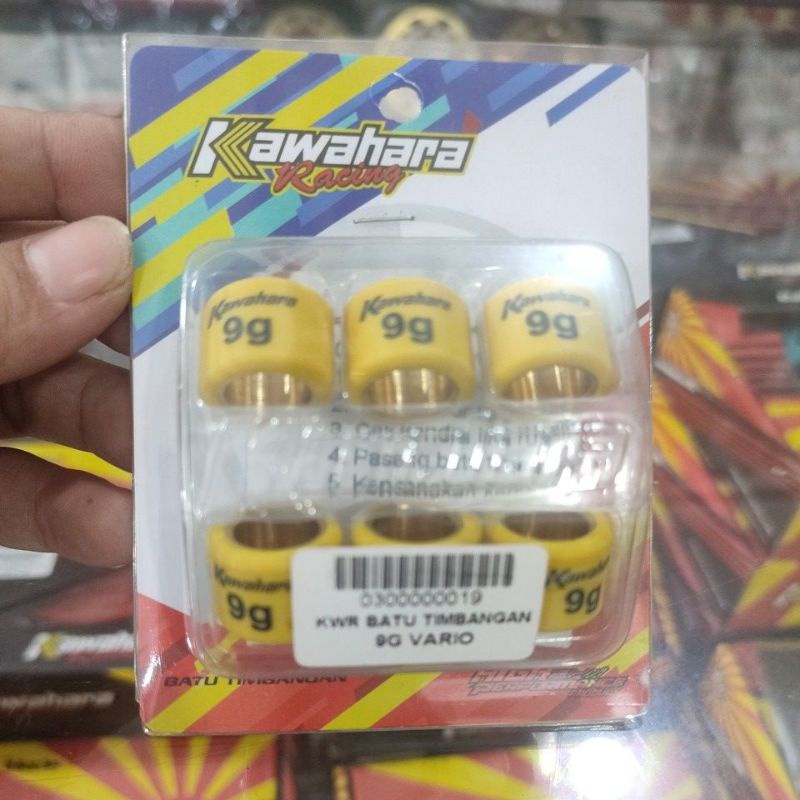 Roller beat fi, scoopy fi, vario 110 9 gram kawahara racing