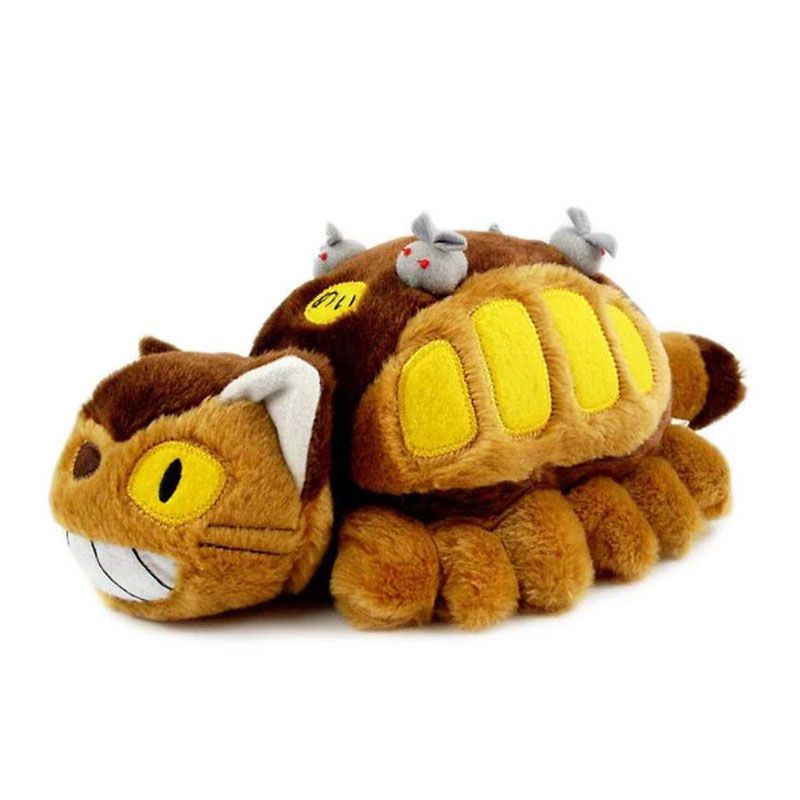 12&quot; My Neighbor Totoro Cat Bus Boneka Plush Catbus Mainan Empuk Bantal Hadiah Boneka