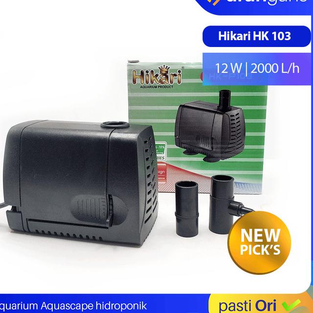 Pompa Air Aquarium HIKARI HK P 103 Hikari 103