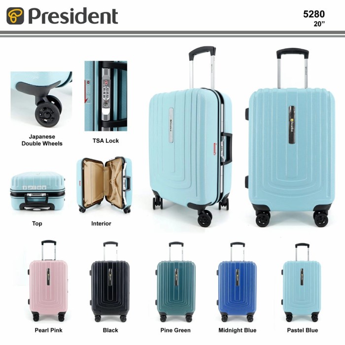 Koper president 20" kabin (5280)