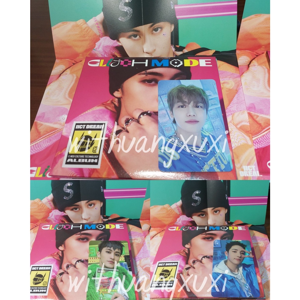 [READY STOCK] NCT DREAM Glitch Mode (PHOTOBOOk/DIGIPACK) SM BENEFIT JISUNG