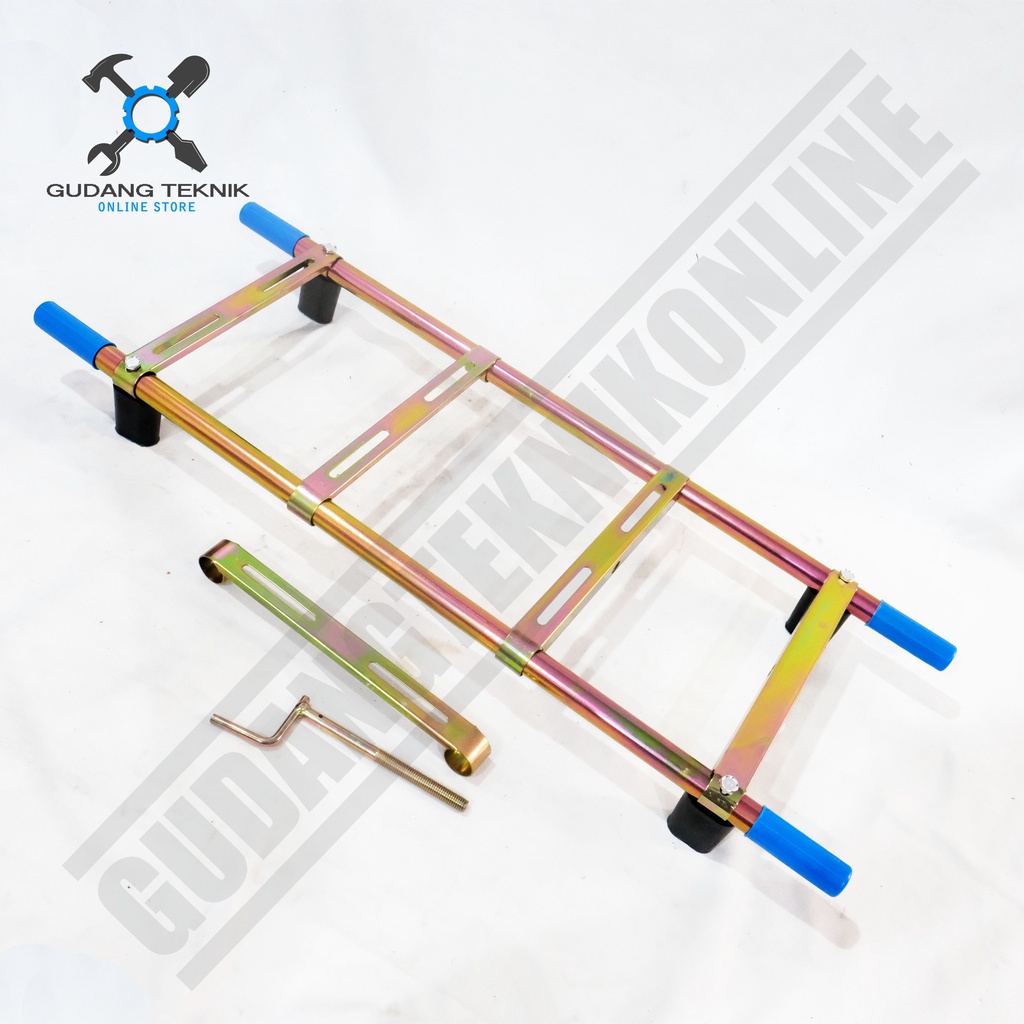 Dudukan Rangka Mesin Power Sprayer Sanchin PROQUIP / Setting Frame Rangka Sasis Engine Mesin Steam PROQUIP