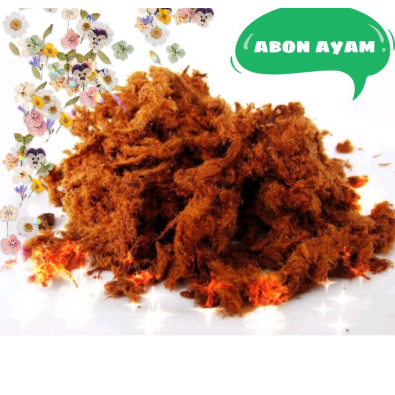 

ABON AYAM original cap bunga matahari