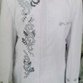 Koko Muslim Bordier JEFRI - Putih