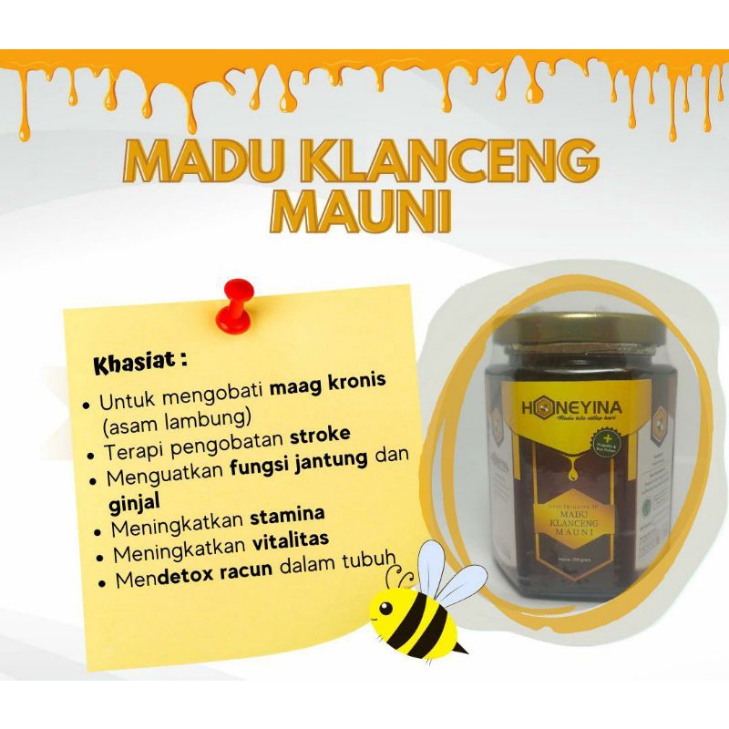 

Madu Klanceng Mauni 350g