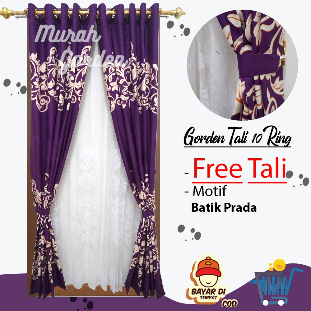 PROMO  MURAH BEST SELLER GORDEN PINTU DAN JENDELA// SMOKRING MOTIF BUNGA SULTAN (ring12)