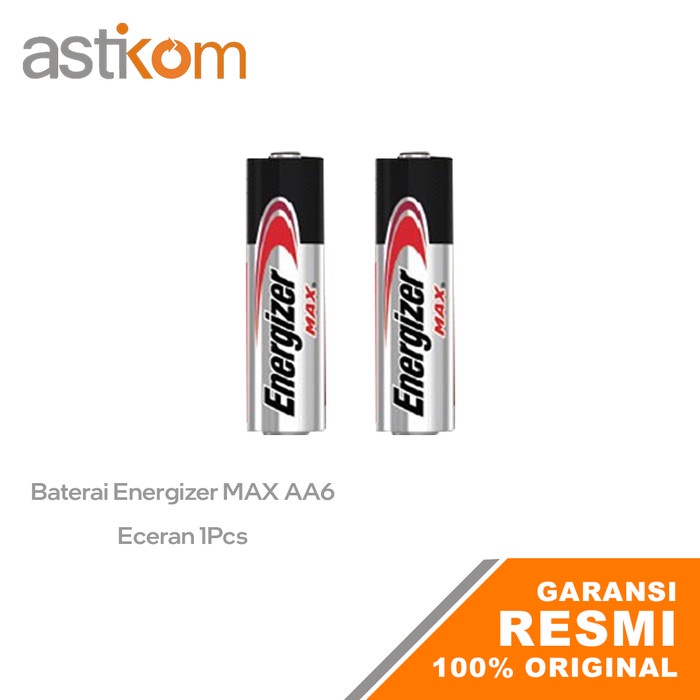 Battery Batery Batre Baterai Energizer MAX AA6 AA