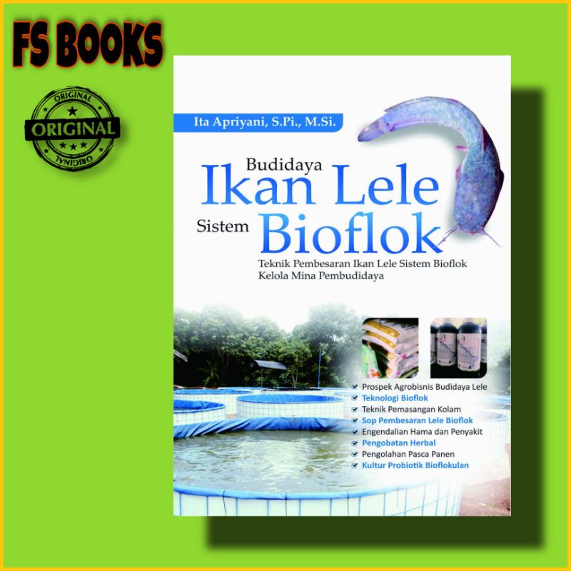 Buku Budidaya Ikan Lele Sistem Bioflok: Teknik Pembesaran Ikan Lele Sistem BioflokKelola Mina Pembud