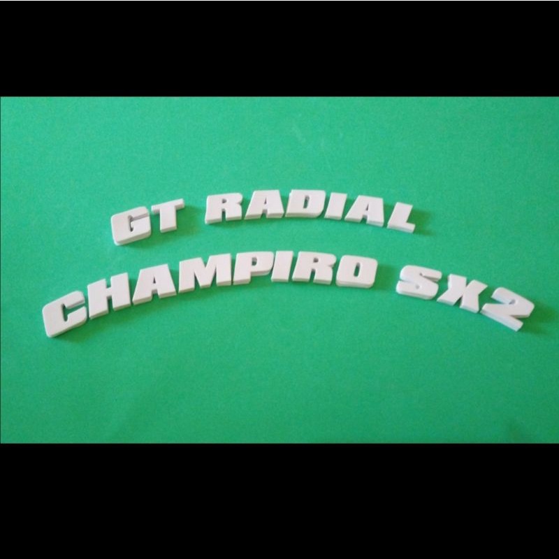 TIRE STICKER/ STICKER BAN GT RADIAL - CHAMPIRO SX2