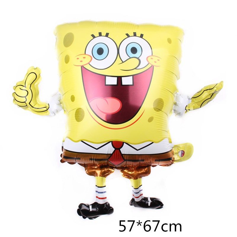 Balon Foil Karakter Spongebob Fullbody Besar / Balon Karakter