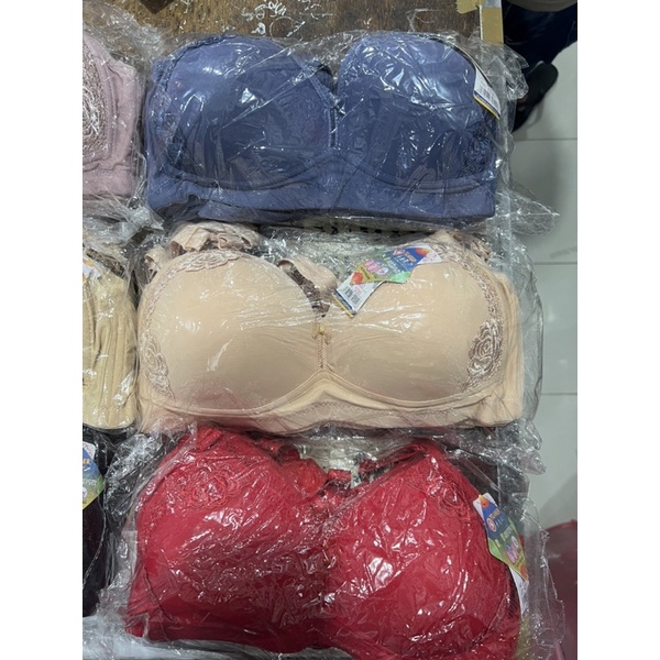 (1pcs) BH BRA wanita YILANER 333 asli cup B/C busa tipis tanpa kawat kait 3 TERMURAH