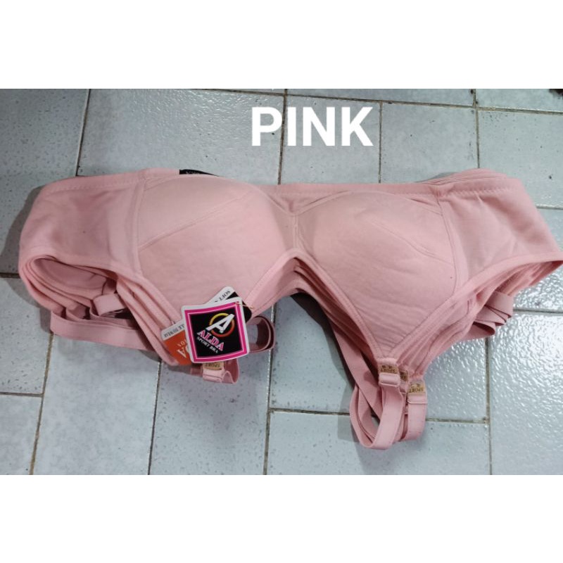 BRA Sport Tanpa Busa Tanpa Kawat BH Sport Wanita Dewasa ISI 3Pcs