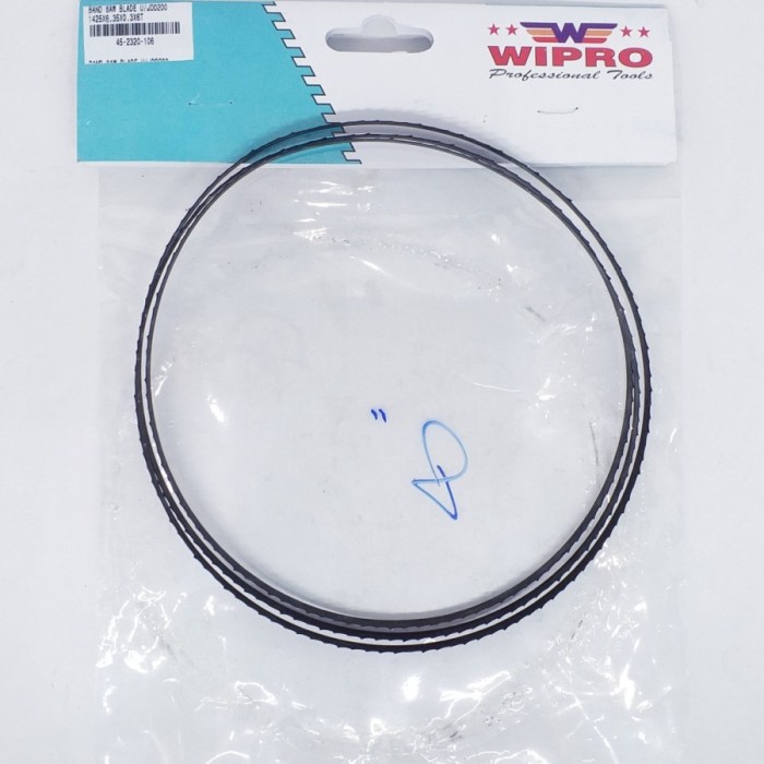 WIPRO MATA GERGAJI BAND SAW 8" SABUK BAND SAW BLADE 8 INCH