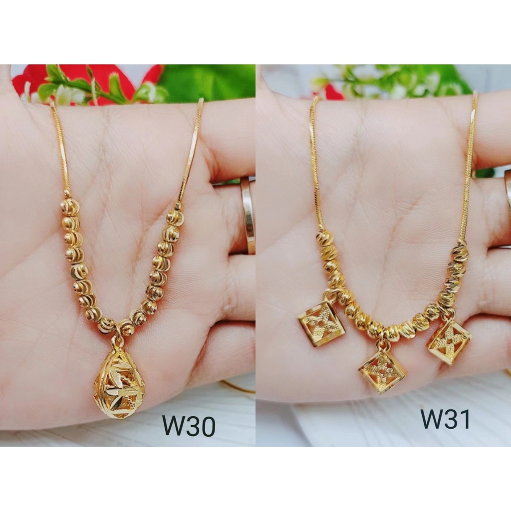 Kalung Xuping Lapis Emas 24K Perhiasan Fashiion W30/31