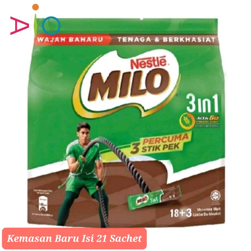 Susu coklat MaiLo Activ-Go 3 In 1 Made In Malaysia