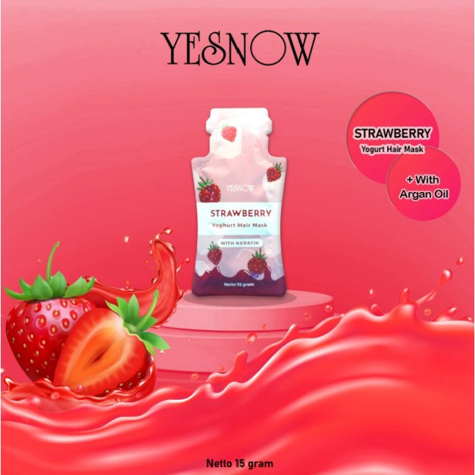 YESNOW HAIR MASK (Sachet) 15GR