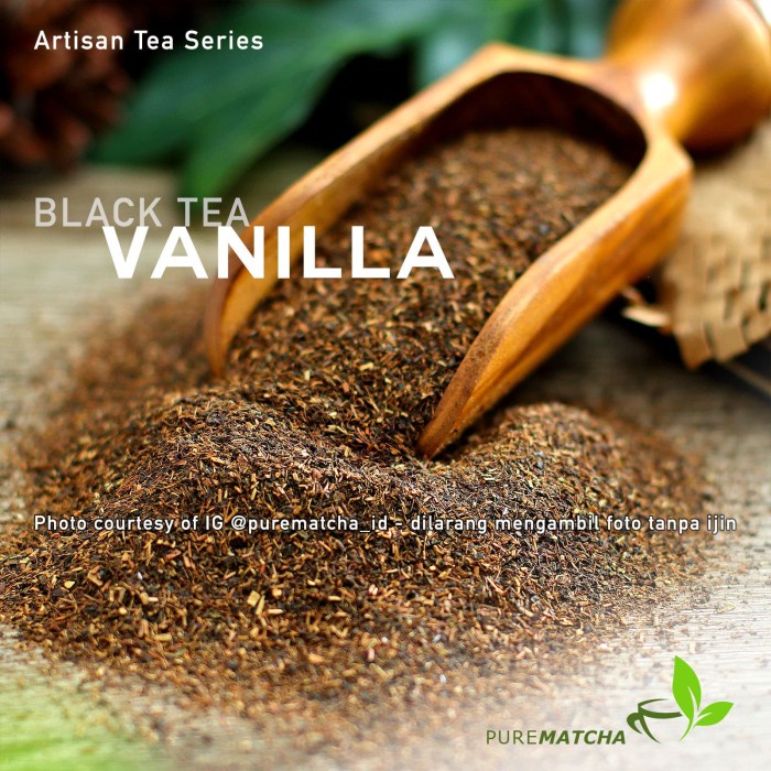 

ARTISAN TEA CAFE - BLACK TEA VANILLA 500GR TEH HITAM VANILA PREMIUM
