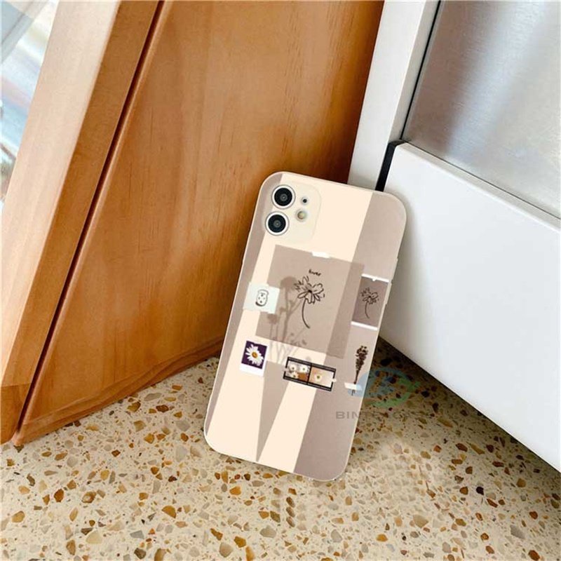 Casing Untuk Realme 10 C35 C21Y C25Y C21 RealmeC11 C25 C17 C15 C12 C3 C2 Realme 8i 7i 5 5i 6i 6 Pro 7 Pro Bunga Elegan Casing Ponsel Silikon Lembut Binteacase