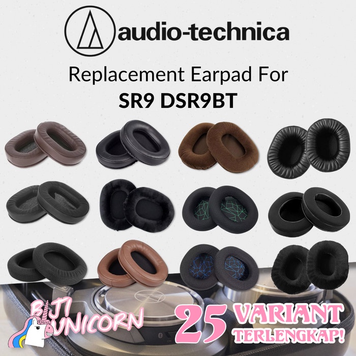 Earcup/Earpad/Ear Cushion ATH SR9 DSR9BT Busa Foam Bantalan