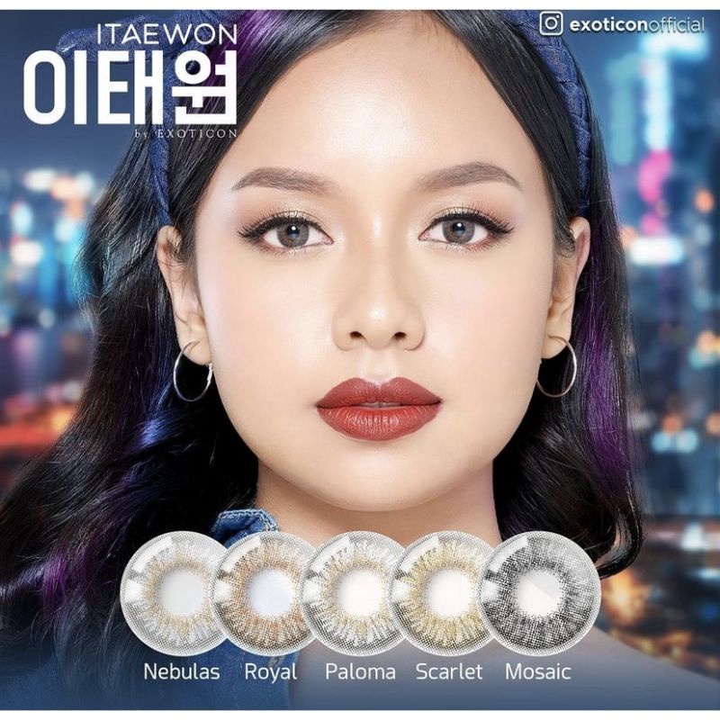 Softlens Itaewon by X2 Exoticon  /  Softlense X2 ITAEWON by Exoticon  /  Softlens iItaewon by x2 Exo