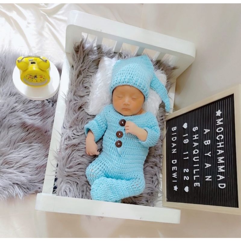 Jumper Bayi Lucu Karakter Kostum Bayi rajut