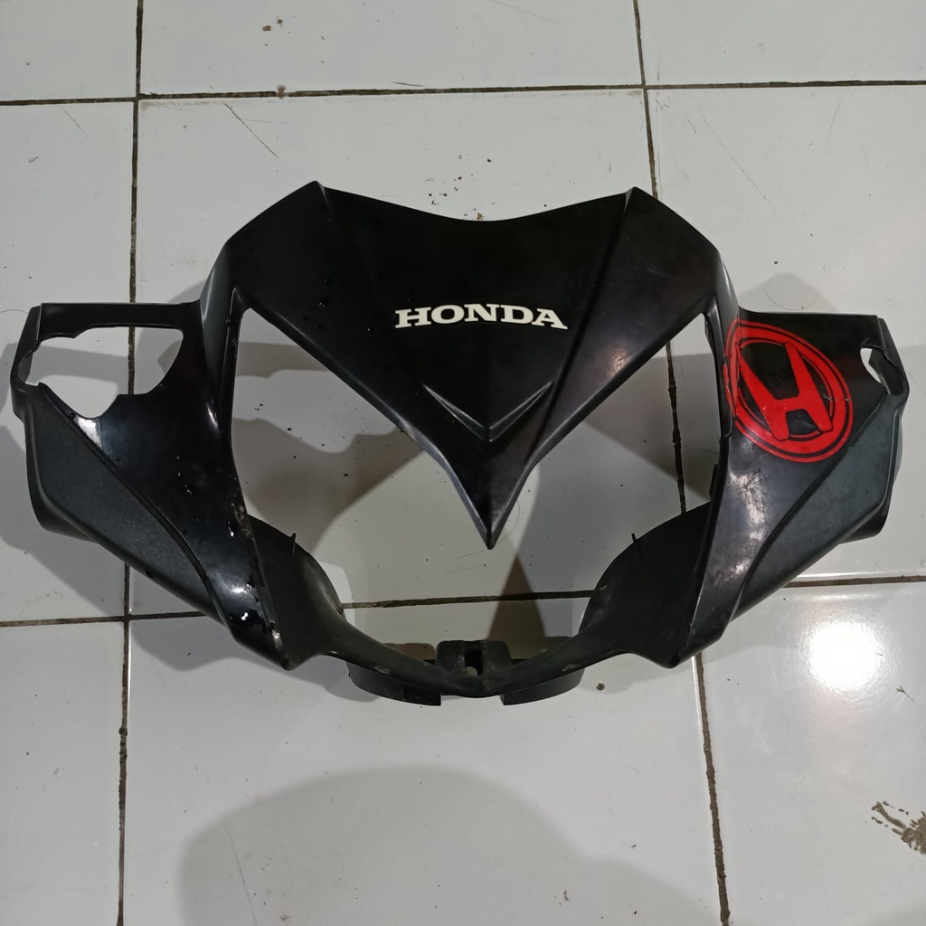 Cover batok lampu depan Honda Supra X 125 Batman Original copotan motor