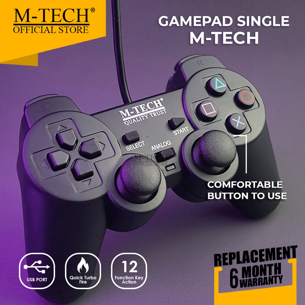 Stick Gamepad Single Getar USB PC ORIGINAL MTECH