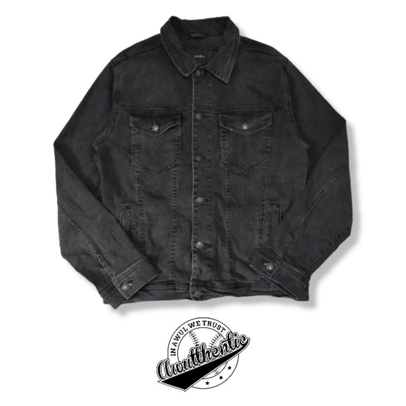 Jaket Jeans Zara Man