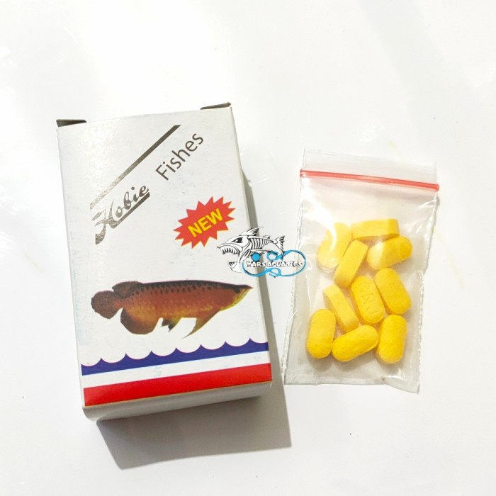 Obat Ikan Hias Penambah Nafsu Makan Ikan Stres Hobie Tablet