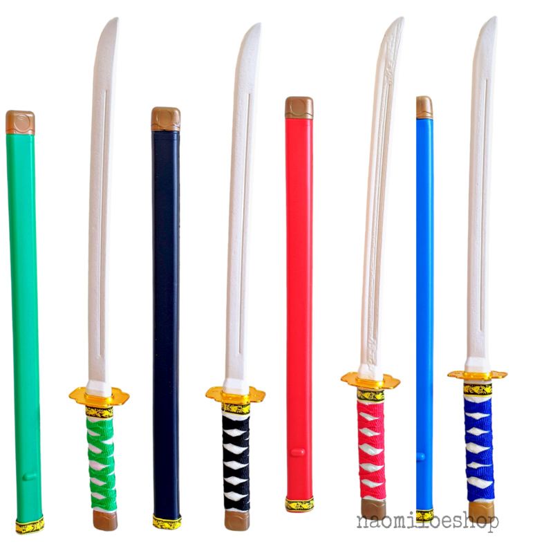 Mainan Sword Katana Mainan Ksatria ninja Plastik Weapon pedang