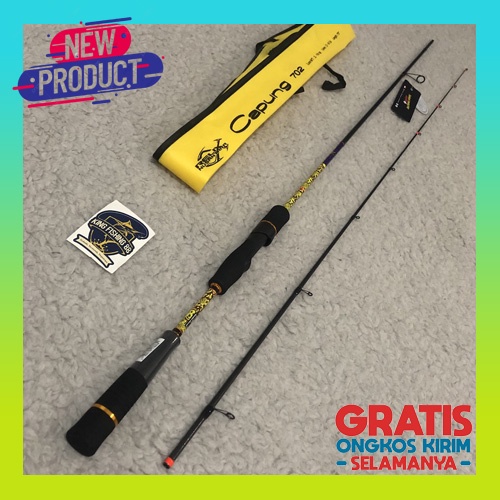 Cod Memancing Set Lengkap 180-240Cm Fiber Carbon Tongkat Pancing Dengan 6Bb Alat Pancingan Gulungan 