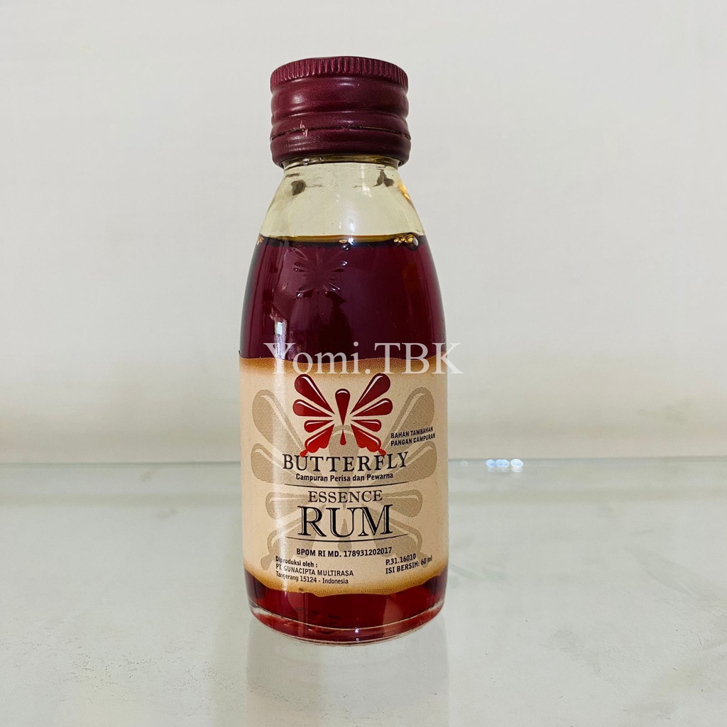 

KOEPOE-KOEPOE Butterfly Rum Essence/Rum Essence/Perisa Rum - 60ml