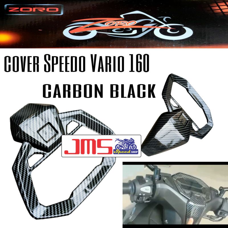 cover speedo meter carbon vario160 zoro