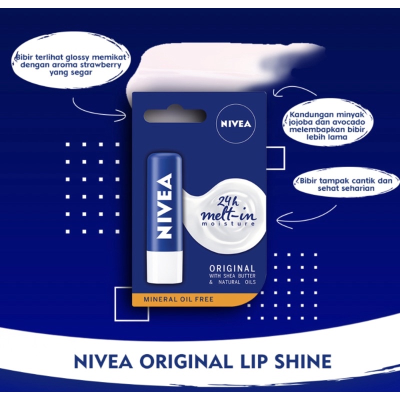 Nivea Lip Care Shoothe &amp; Protect Spf 15