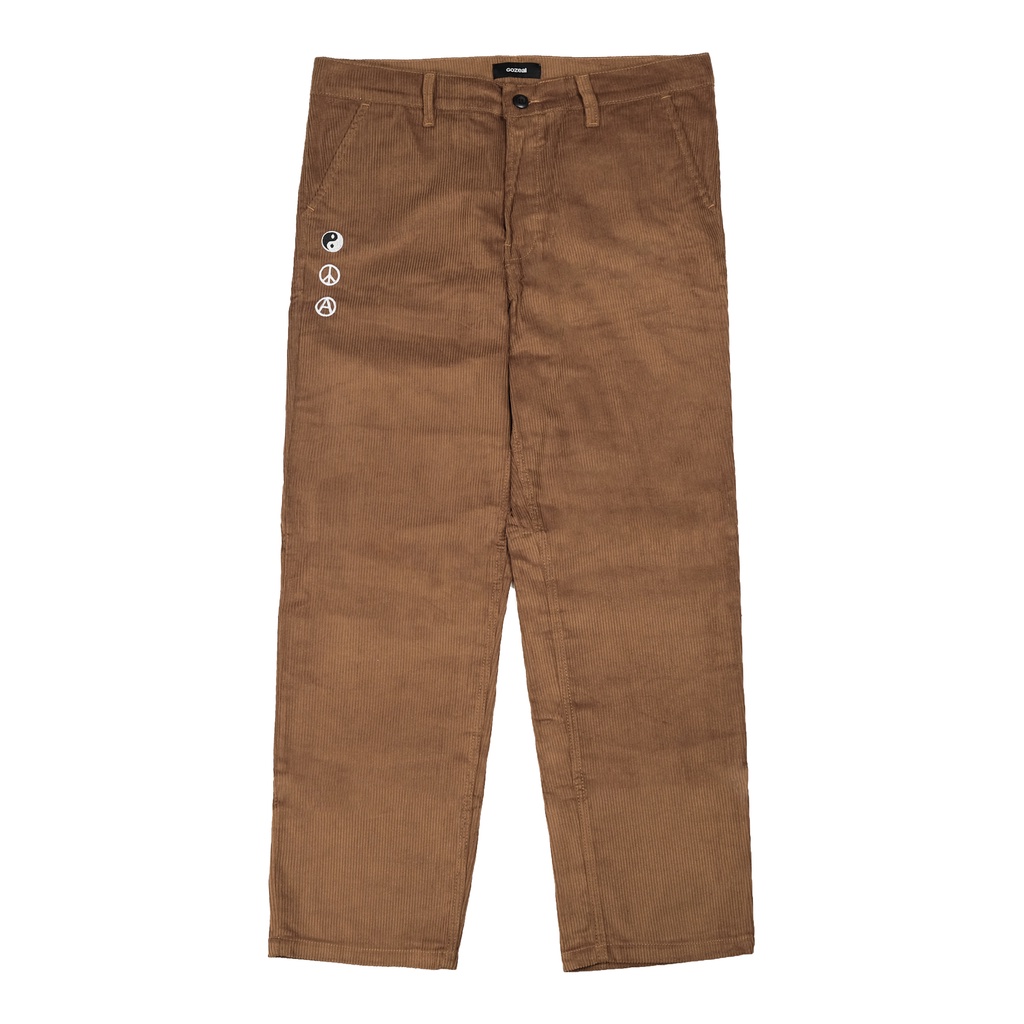 Gozeal | Corduroy Pants | Parama Brown