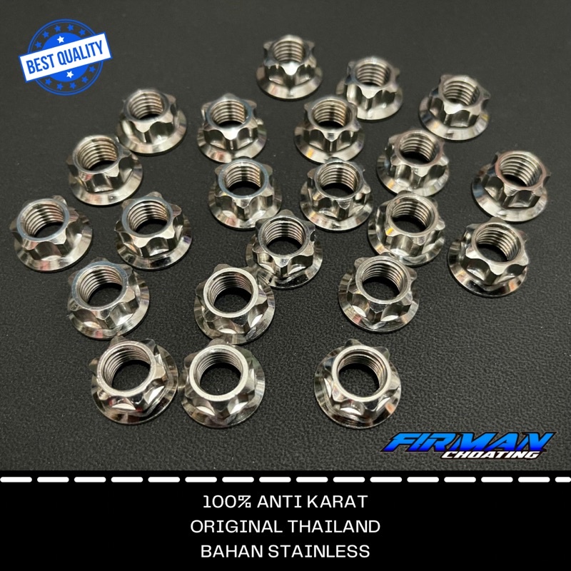 Probolt mur blok boring rx king mur 14 m10 (4biji)