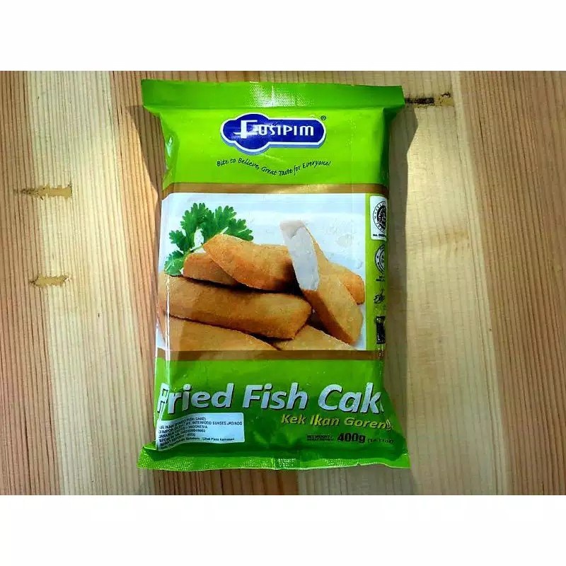 Frozen Food Fusipim Fried Fish Cake 400gr Kek Ikan Bakso Goren