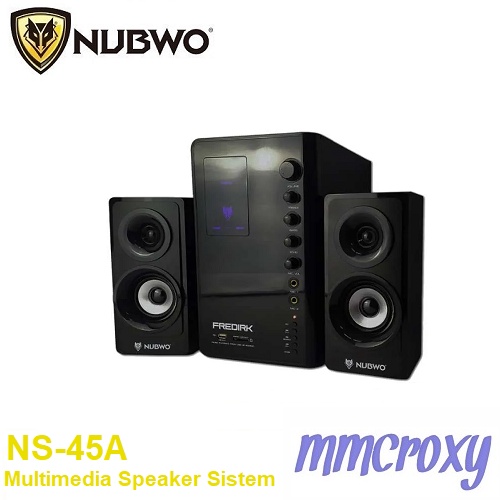 Nubwo NS 45A - Speaker Multimedia 2.1 System Bluetooth Fredirk